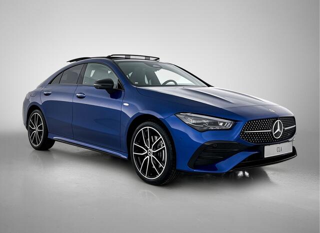 Mercedes-Benz CLA-KLASSE 250 e Business Solution AMG | AMG Line Plus pakket | Antidiefstalpakket GUARD 360° Plus | Advanced sound system | Multibeam LED | Head-up display | Voorstoelen met Memory |