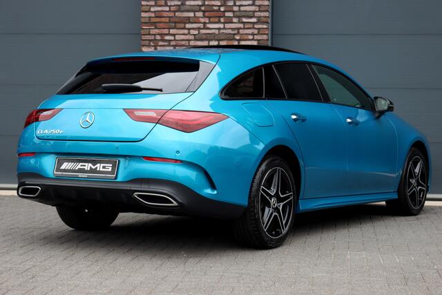 Mercedes-Benz CLA-KLASSE Shooting Brake 250 e Star Edition AMG Line | Facelift | Distronic | Panoramadak | Memory | Burmester | Surround Camera | HUD | Verwarmd Stuurwiel | Augmented Reality |