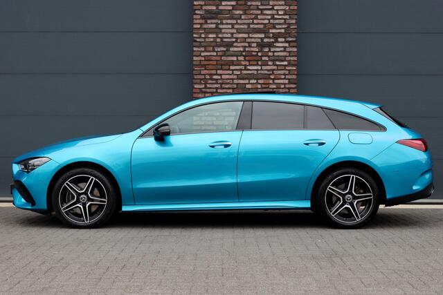 Mercedes-Benz CLA-KLASSE Shooting Brake 250 e Star Edition AMG Line | Facelift | Distronic | Panoramadak | Memory | Burmester | Surround Camera | HUD | Verwarmd Stuurwiel | Augmented Reality |