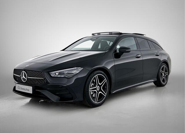 Mercedes-Benz CLA-KLASSE Shooting Brake 180 Business Solution AMG | Trekhaak | Parkeerpakket met 360°-camera | Nightpakket | Keyless-Go comfortpakket | Antidiefstalpakket GUARD 360° Plus | EASY PACK achterklep | Spiegelpakket |