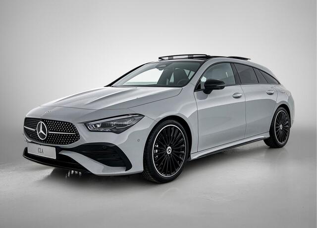 Mercedes-Benz CLA-KLASSE Shooting Brake 180 Business Solution AMG | Trekhaak | AMG Line Plus pakket | Head-up Display | Dodehoekassistent | Panoramaschuifdak | 360° camera | 19 inch multispaaks velgen |