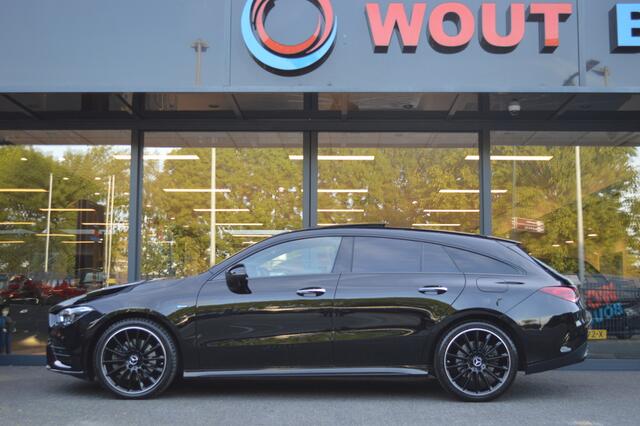 Mercedes-Benz CLA-KLASSE Shooting Brake 250 e AMG Led Panorama Burmester Distronic Head-Up Camera 360 Trekhaak Augmented Pdc