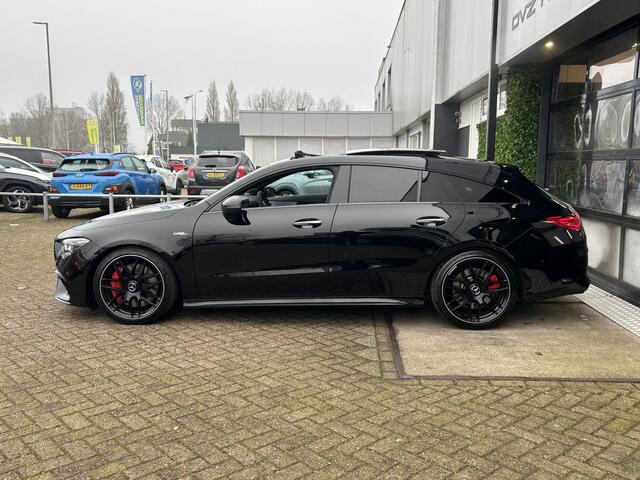 Mercedes-Benz CLA-KLASSE Shooting Brake AMG 45 S 4MATIC+ | Night | Pano | Burmester | Sportuitlaat
