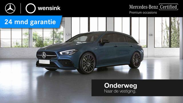Mercedes-Benz CLA-KLASSE Shooting Brake 250 e Business Solution AMG Limited | Night | 19" lichtmetalen velgen | Widescreen | Achteruitrijcamera | Stoelverwarming | Sfeerverlichting |