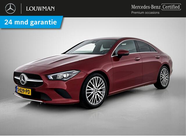 Mercedes-Benz CLA-KLASSE 180 Luxury Line | Premium pakket | Privacy Glass | Alarm scm3 | Apple CarPlay Keyless go | Parktronic + achtercamera | Inclusief 24 maanden MB Certified garantie voor Europa.