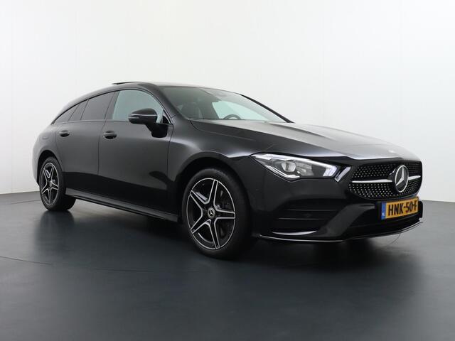 Mercedes-Benz CLA-KLASSE Shooting Brake 250 e AMG Line PHEV PLUG-IN HYBRIDE | 1e EIGENAAR | UNIEKE KM-STAND | LEDER | PANORAMADAK | CAMERA | AMBIENT SFEERVERLICHTING | RIJKLAAR GELEVERD INCL. 12 MAANDEN BOVAG GARANTIE