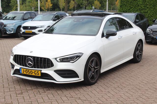 Mercedes-Benz CLA-KLASSE 200 Business Solution AMG / Panoramadak / Camera / Memory seats / 18'' / Keyless / Matrix LED / Dodehoek / DAB / Stoelverwarming / Cruise Control