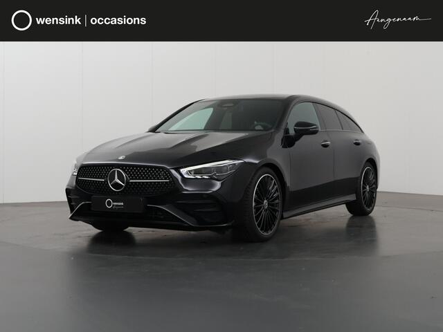 Mercedes-Benz CLA-KLASSE Shooting Brake 180 Business Solution AMG | Night Pakket | Panoramadak | 19" multispaaks velgen | 360 graden camera | Elekt. inklapbare trekhaak |