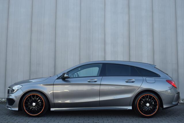 Mercedes-Benz CLA-KLASSE Shooting Brake 180 Automaat OrangeArt Edition Bi-Xenon | Leder/Alcantara | Comand Full Map Navi | Sportstoelen | 18 Inch LMV