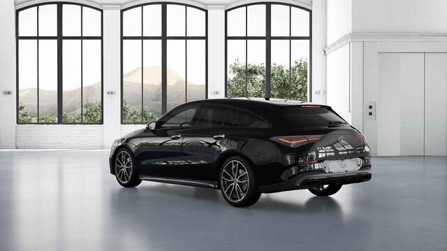 Mercedes-Benz CLA-KLASSE Shooting Brake 180 Business Solution AMG | AMG Line Plus | Nightpakket | Head-up display | 360° camera | Dodehoekassistent | 19 inch AMG Velgen |