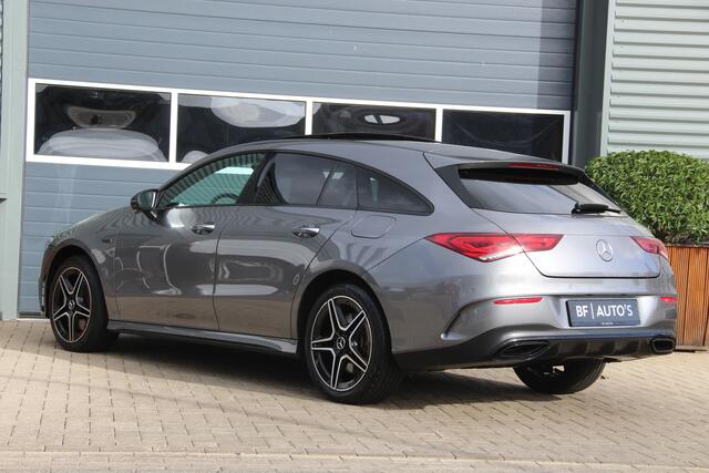 Mercedes-Benz CLA-KLASSE Shooting Brake 250e AMG Line Edition | Panoramadak | Distronic+ | Memory | Widescreen | Camera | CarPlay | Keyless Go | Sfeerverlichting | LED | Stoelverw | Navi | Spooassistent | .....