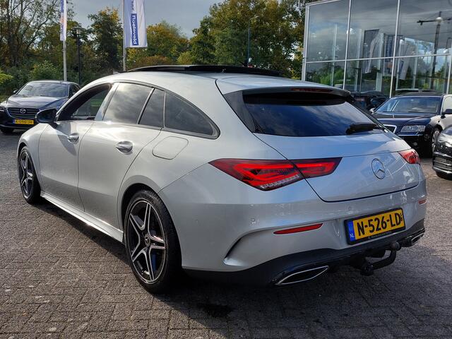 Mercedes-Benz CLA-KLASSE Shooting Brake 180 136pk Business Solution AMG | Navi | Apple Carplay+Android Auto | Elek.Stoel.Verstel+Geheugen | Stoelverwarming | Panorama Schuifdak | Keyless Entry | Pdc V+A+Assist+Camera | 18''lm