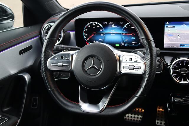 Mercedes-Benz CLA-KLASSE Shooting Brake 250 e AMG Line | Halfleder | Elek. Trekhaak | Adap. Cruise | Camera | Stoelverwarming | Navigatie | Carplay