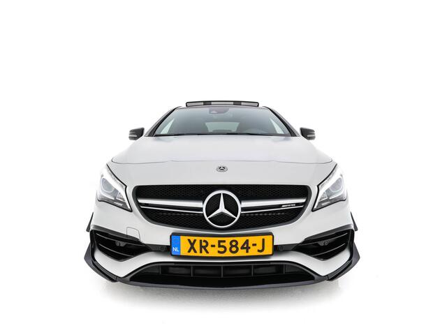 Mercedes-Benz CLA-KLASSE AMG 45 4MATIC Ambition Aut. *PANO | RECARO-SEATS | LUXURY-LEATHER | FULL-LED | MEMORY-PACK | HARMAN/KARDON | KEYLESS | HEATED-SPORTSEATS | NAVI-FULLMAP | 19''ALU*