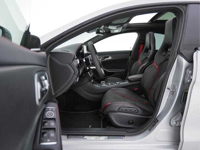 Mercedes-Benz CLA-KLASSE AMG 45 4MATIC Ambition Aut. *PANO | RECARO-SEATS | LUXURY-LEATHER | FULL-LED | MEMORY-PACK | HARMAN/KARDON | KEYLESS | HEATED-SPORTSEATS | NAVI-FULLMAP | 19''ALU*