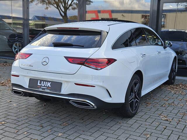 Mercedes-Benz CLA-KLASSE Shooting Brake 250 e AMG Line + DISTRONIC + PANO DAK + LED PLUS + CAMERA + MEMORY