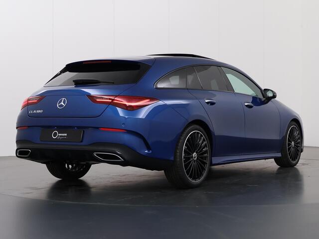 Mercedes-Benz CLA-KLASSE Shooting Brake 180 AMG Line | Night pakket | Panoramadak | Multibeam | 19 inch LM velgen | Sfeerverlichting |