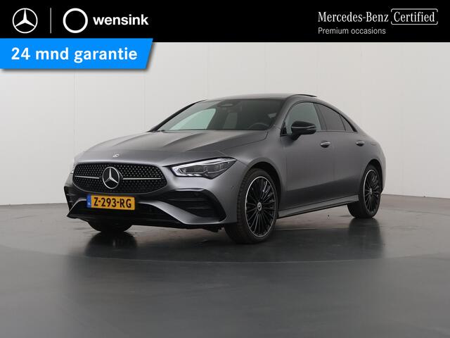 Mercedes-Benz CLA-KLASSE 250 e AMG Line | Night | Panoramadak | Multibeam | Stoelverwarming | Sfeerverlichting |