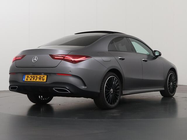 Mercedes-Benz CLA-KLASSE 250 e AMG Line | Night | Panoramadak | Multibeam | Stoelverwarming | Sfeerverlichting |