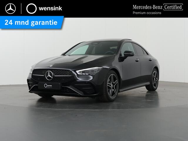 Mercedes-Benz CLA-KLASSE 180 Star Edition AMG Line | Panorama-schuifdak | Achteruitrijcamera | Dode hoek | Stoelverwarming | Sfeerverlichting