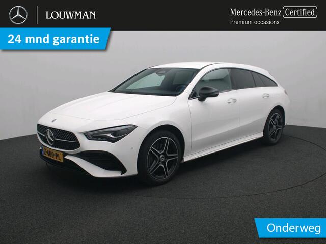 Mercedes-Benz CLA-KLASSE Shooting Brake 250 e AMG Plug-In Hybride AMG Line | Night Pakket | Trekhaak | Sfeerverlichting | Ledkoplampen | Achteruitrijcamera | KeyLess-Go. Inclusief 24 maanden MB Certified garantie voor Europa.