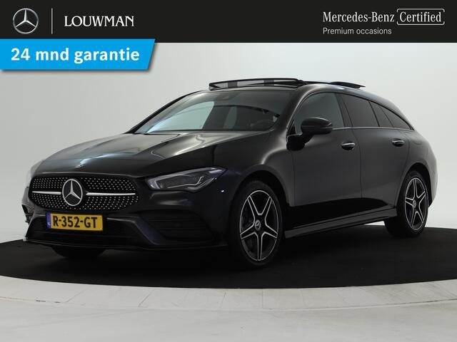 Mercedes-Benz CLA-KLASSE Shooting Brake 250 e Business Solution AMG Nightpakket | Panoramadak | Sfeerverlichting | Keyless Go | Parkeerpakket met Camera | LED | Inclusief 24 maanden Mercedes-Benz Certified garantie voor Europa.