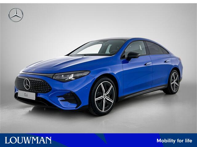 Mercedes-Benz CLA-KLASSE 250+ Launch Edition 85 kWh | Adaptieve Cruisecontrol | Multibeam LED | Panoramadak | Antidiefstal pakket URBAN GUARD | Warmtepomp | Nightpakket | Memorypakket | Sierdelen aluminium |