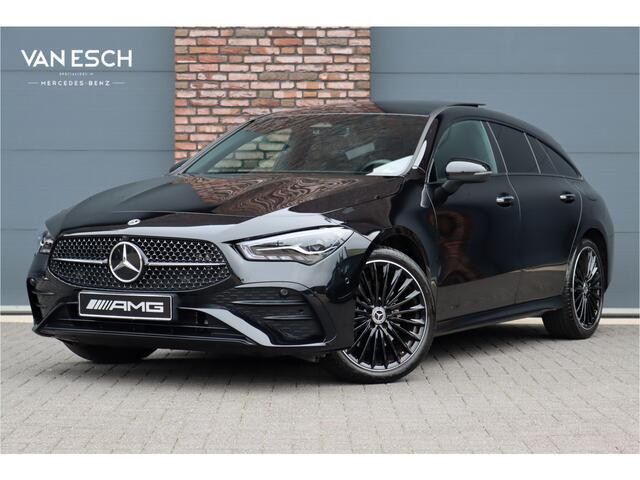 Mercedes-Benz CLA-KLASSE Shooting Brake 250 e AMG Line | Facelift | Panoramadak | Distronic+ | Memory | Trekhaak | Advanced Sound System | Keyless Go | Verwarmd Stuurwiel | Augmented Reality |
