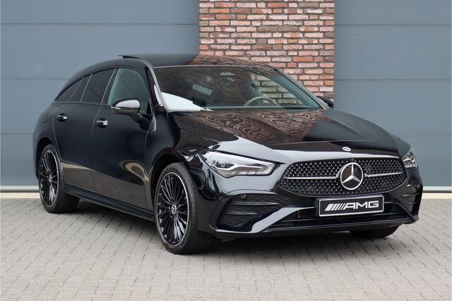 Mercedes-Benz CLA-KLASSE Shooting Brake 250 e AMG Line | Facelift | Panoramadak | Distronic+ | Memory | Trekhaak | Advanced Sound System | Keyless Go | Verwarmd Stuurwiel | Augmented Reality |