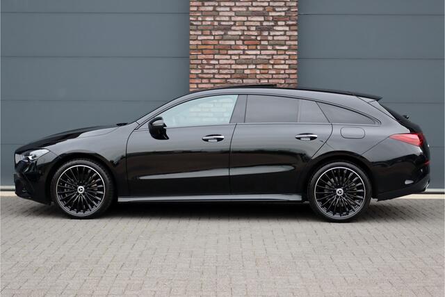 Mercedes-Benz CLA-KLASSE Shooting Brake 250 e AMG Line | Facelift | Panoramadak | Distronic+ | Memory | Trekhaak | Advanced Sound System | Keyless Go | Verwarmd Stuurwiel | Augmented Reality |