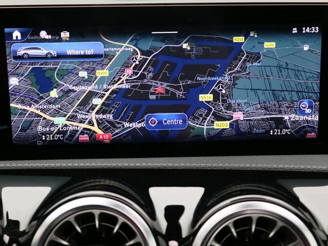 Mercedes-Benz CLA-KLASSE Shooting Brake 250 e AMG Nightpakket Plug-In Hybride | Panoramadak | Memory | Head Up display | 360° Camera | Dode Hoek Ass | Sfeerverlichting | Keyless Go | Inclusief 24 maanden Mercedes-Benz Certified garantie voor Europa.