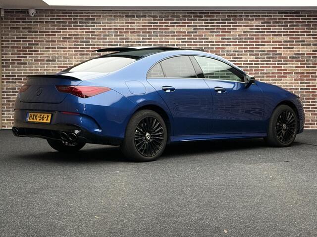 Mercedes-Benz CLA-KLASSE 250 e Star Edition AMG Line Panorma | Memorei stoelen | Rode interieur details