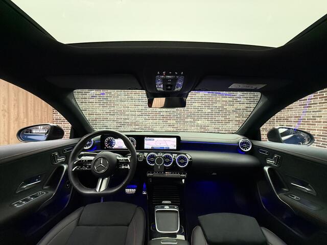 Mercedes-Benz CLA-KLASSE 250 e Star Edition AMG Line Panorma | Memorei stoelen | Rode interieur details