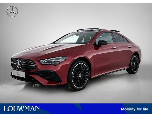 Mercedes-Benz CLA-KLASSE 250 e Business Solution AMG | AMG Line Plus pakket | Trekhaak | Panoramaschuifdak | Memorypakket | Head-up display | Augmented Reality navigatie | 360°-camera | Antidiefstalpakket GUARD 360° Plus | 19 inch AMG velgen |