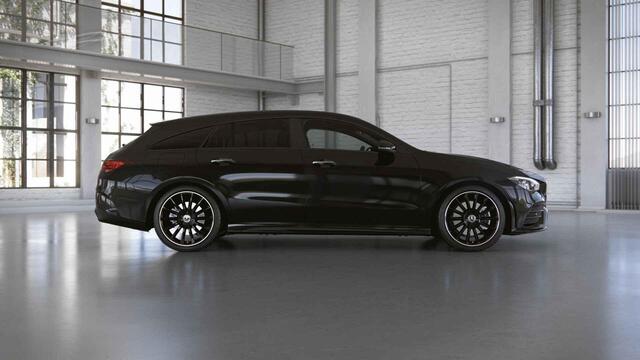 Mercedes-Benz CLA-KLASSE Shooting Brake 250 e AMG Line | Night | Panoramadak | Sfeerverlichting | Stoelverwarming |