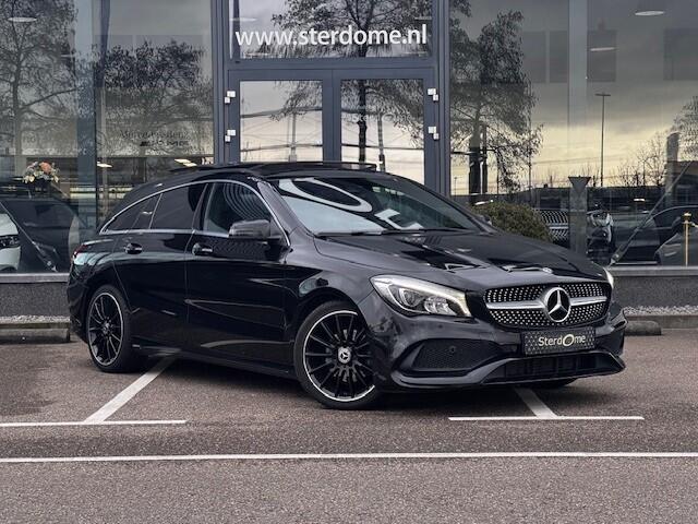 Mercedes-Benz CLA-KLASSE Shooting Brake 200 d Business Solution AMG l Panoramadak l Leer l Harman Kardon l THERMOTRONIC l Stoelverwarming l Elektr. Bed. Achterklep l LED l Smartphone integratie pakket l Navi l