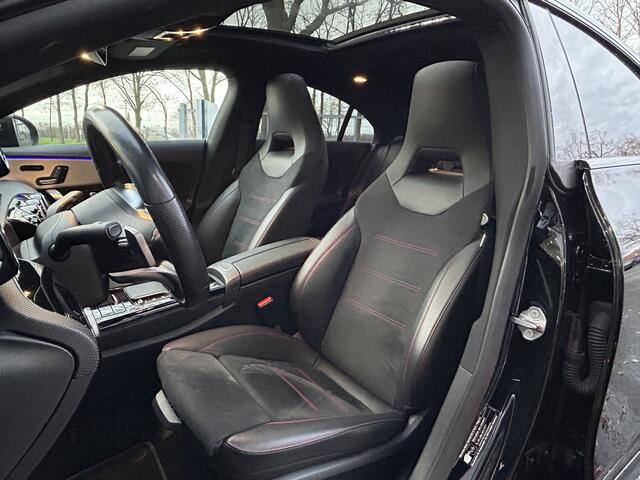 Mercedes-Benz CLA-KLASSE 250e AMG // Memory Stoelen // 360 Camera // Panoramadak // Sfeerverlichting // 19" AMG Velgen // Nightpakket // MultiBeam LED