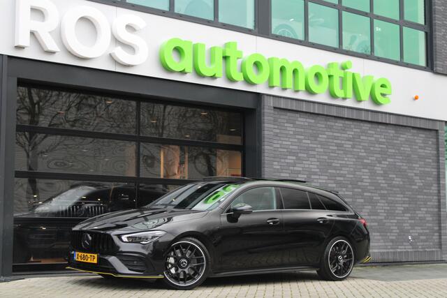 Mercedes-Benz CLA-KLASSE Shooting Brake AMG 35 4MATIC Premium Plus | FULL OPTION! | SCHAALSTOELEN | STOELKOELING | PANO | HUD | BURMESTER | KEYLESS | 360 |