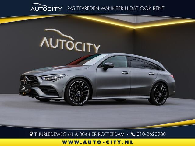 Mercedes-Benz CLA-KLASSE Shooting Brake 200 AMG Line Multibeam l Night pakket l Leder l Trekhaak l Leder