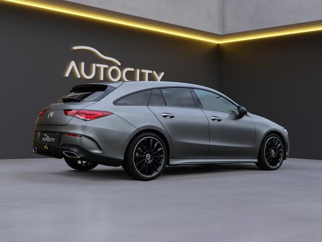 Mercedes-Benz CLA-KLASSE Shooting Brake 200 AMG Line Multibeam l Night pakket l Leder l Trekhaak l Leder