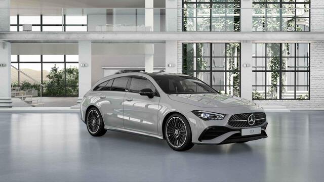 Mercedes-Benz CLA-KLASSE Shooting Brake 180 Business Solution AMG | AMG Line Plus | Nightpakket | Head-up display | 360° camera | Dodehoekassistent | 19 inch AMG Velgen |