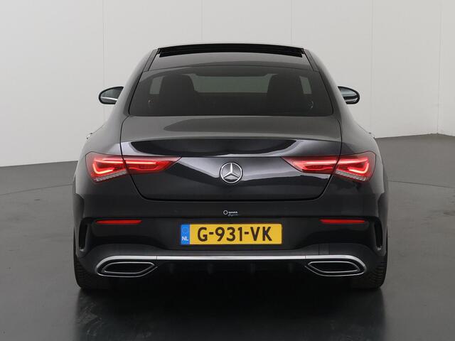Mercedes-Benz CLA-KLASSE 180 Premium Plus | AMG | Panoramadak | Memory | Multibeam | Stoelverwarming | Sfeerverlichting | Widescreen |