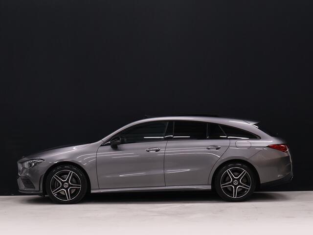 Mercedes-Benz CLA-KLASSE Shooting Brake 250 e AMG Limited FULL OPTION [ADAPTIVE CRUISE, CAMERA, APPLE CARPLAY, MEMORY SEATS, SCHUIFKANTELDAK, SFEERVERLICHTING, DIGITAL DASH, TREKHAAK, HALF LEDER, NAVIGATIE, NIEUWSTAAT]