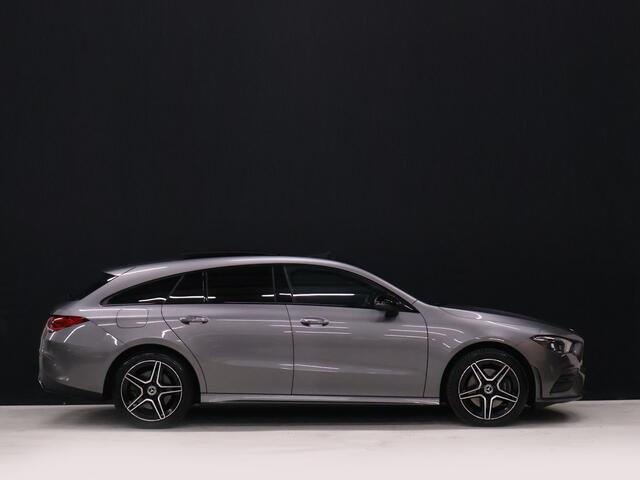 Mercedes-Benz CLA-KLASSE Shooting Brake 250 e AMG Limited FULL OPTION [ADAPTIVE CRUISE, CAMERA, APPLE CARPLAY, MEMORY SEATS, SCHUIFKANTELDAK, SFEERVERLICHTING, DIGITAL DASH, TREKHAAK, HALF LEDER, NAVIGATIE, NIEUWSTAAT]