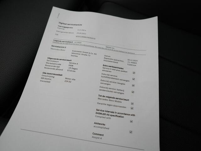 Mercedes-Benz CLA-KLASSE Shooting Brake 250 e Progressive Plug In Hybrid 218pk Dealer O.H. PHEV | Adaptive Cruise | 360 Camera | Lederen Sportstoelen Massage & Memory | Widescreen Navi | Sfeerverlichting | Stoelen & Stuur Verwarmd | Apple Carplay | Navigatie | DAB |