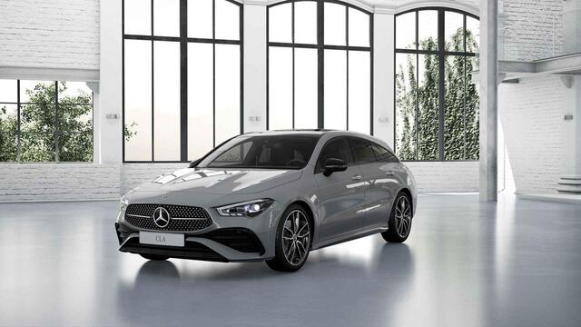 Mercedes-Benz CLA-KLASSE Shooting Brake 250 e Business Solution AMG | AMG Plus Pakket | Night Pakket | Trekhaak | Panoramadak | 360° Camera | Head-up Display | Augmented Reality voor Navigatie | Dodehoekassistent | Advanced Sound System | MULTIBEAM LED Koplampen | Elektrisch Vers