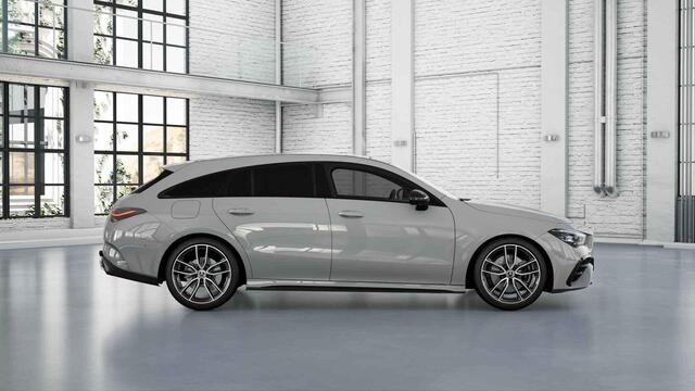 Mercedes-Benz CLA-KLASSE Shooting Brake 250 e Business Solution AMG | AMG Plus Pakket | Night Pakket | Trekhaak | Panoramadak | 360° Camera | Head-up Display | Augmented Reality voor Navigatie | Dodehoekassistent | Advanced Sound System | MULTIBEAM LED Koplampen | Elektrisch Vers