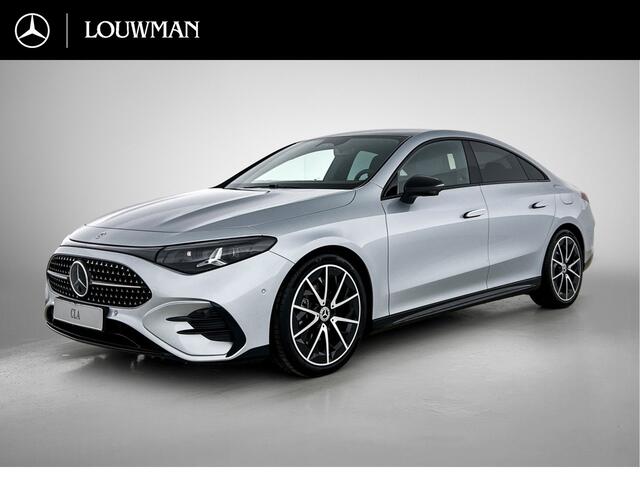 Mercedes-Benz CLA-KLASSE 180 Business Solution AMG | Nightpakket | Multibeam Led | Thermotronic | Memorypakket | 19 inch AMG velgen | Sierdelen geborsteld aluminium |Smartphone integratiepakket | Adaptieve cruisecontrol |