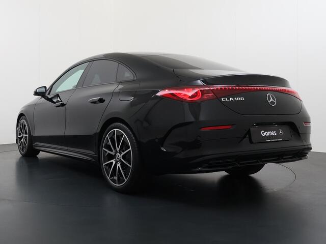 Mercedes-Benz CLA-KLASSE 180 Business Solution AMG | Night Pakket | Panoramadak | Adaptieve Cruise Control | Dodehoekassistent | Verkeersbordenassistent | MULTIBEAM LED Koplampen | Elektrisch Verstelbare Stoelen + Memory | Stoelverwarming | Sfeerverlichting | THERMOTRONIC Klimaat