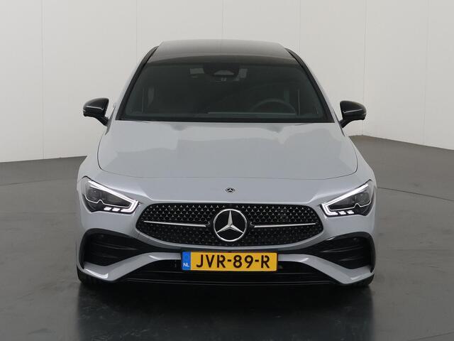 Mercedes-Benz CLA-KLASSE Shooting Brake 180 Business Solution AMG | AMG Line Plus | Nightpakket | Head-up display | 360° camera | Dodehoekassistent | 19 inch AMG Velgen |